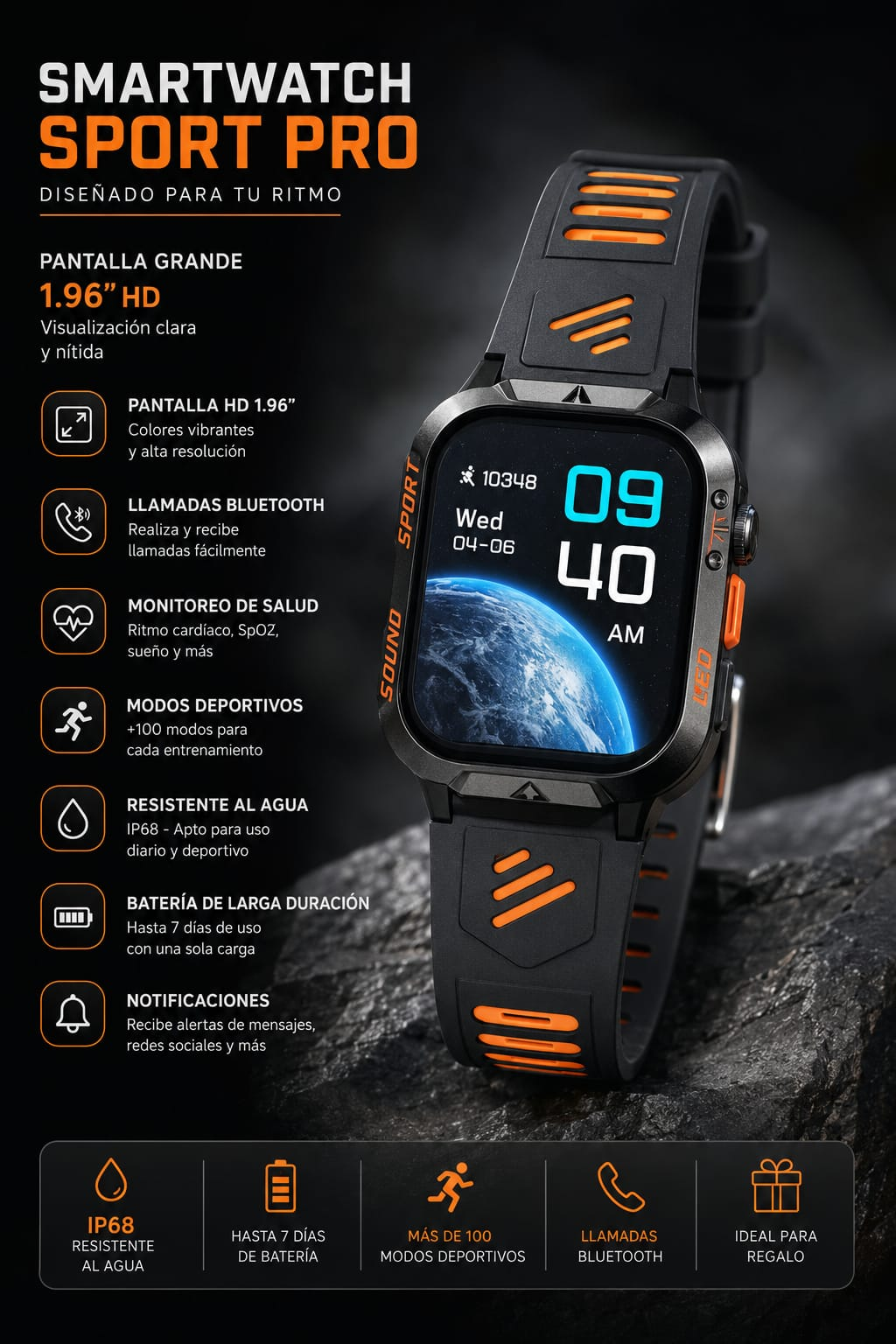 Smartwatch Sport Pro